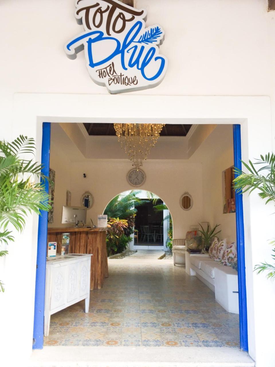 Toto Blue Hotel Boutique Bacalar Exterior foto